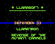 'A screenshot of 'Llamasoft' demo