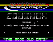 'A screenshot of 'The Good Old Days' demo